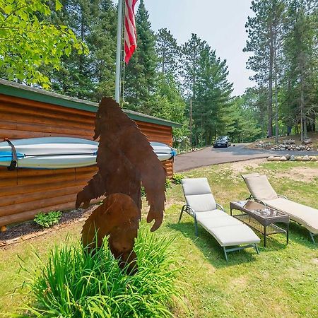 Pequot Lakes Cabin With Dock On Loon Lake! エクステリア 写真